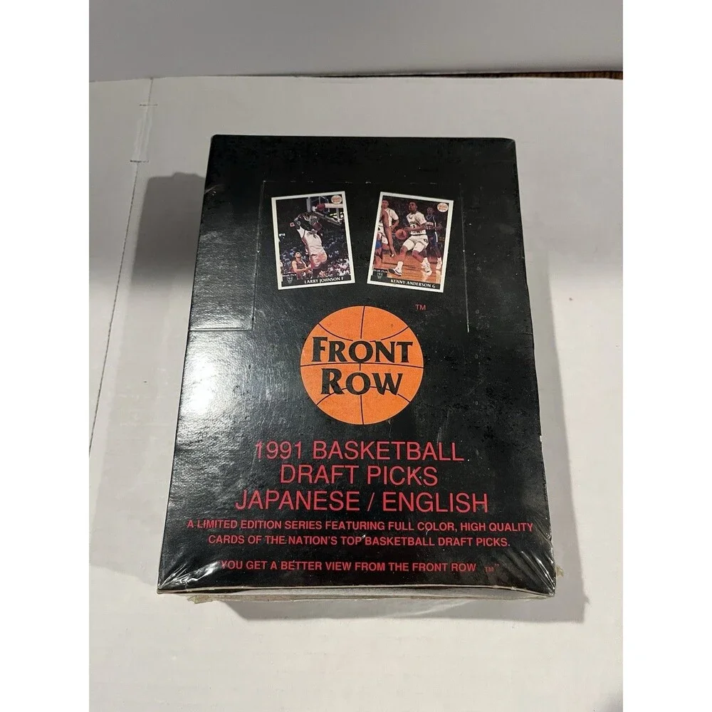 1991 Front Row Basketball Draft Picks Japanese English Limited Edition SEALED